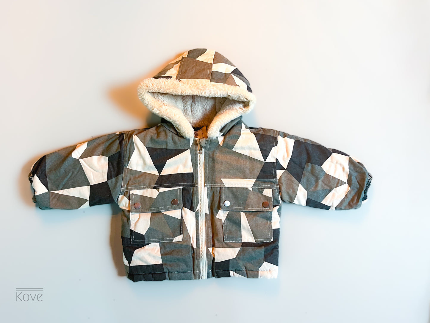 Retro patterned jacket for Toddlers